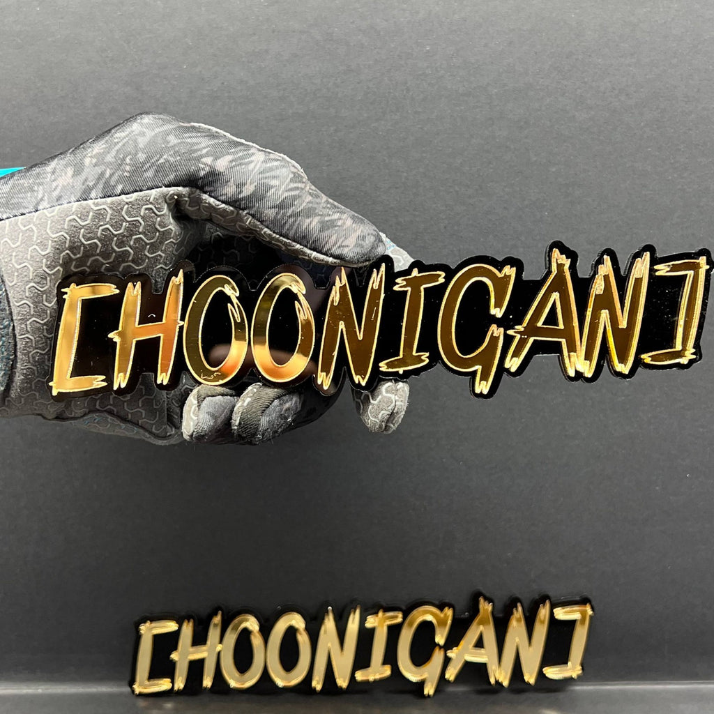 2PCS HOONIGAN Multicolor 3D Emblems – Drift Car Fender Badges for JDM Vehicles