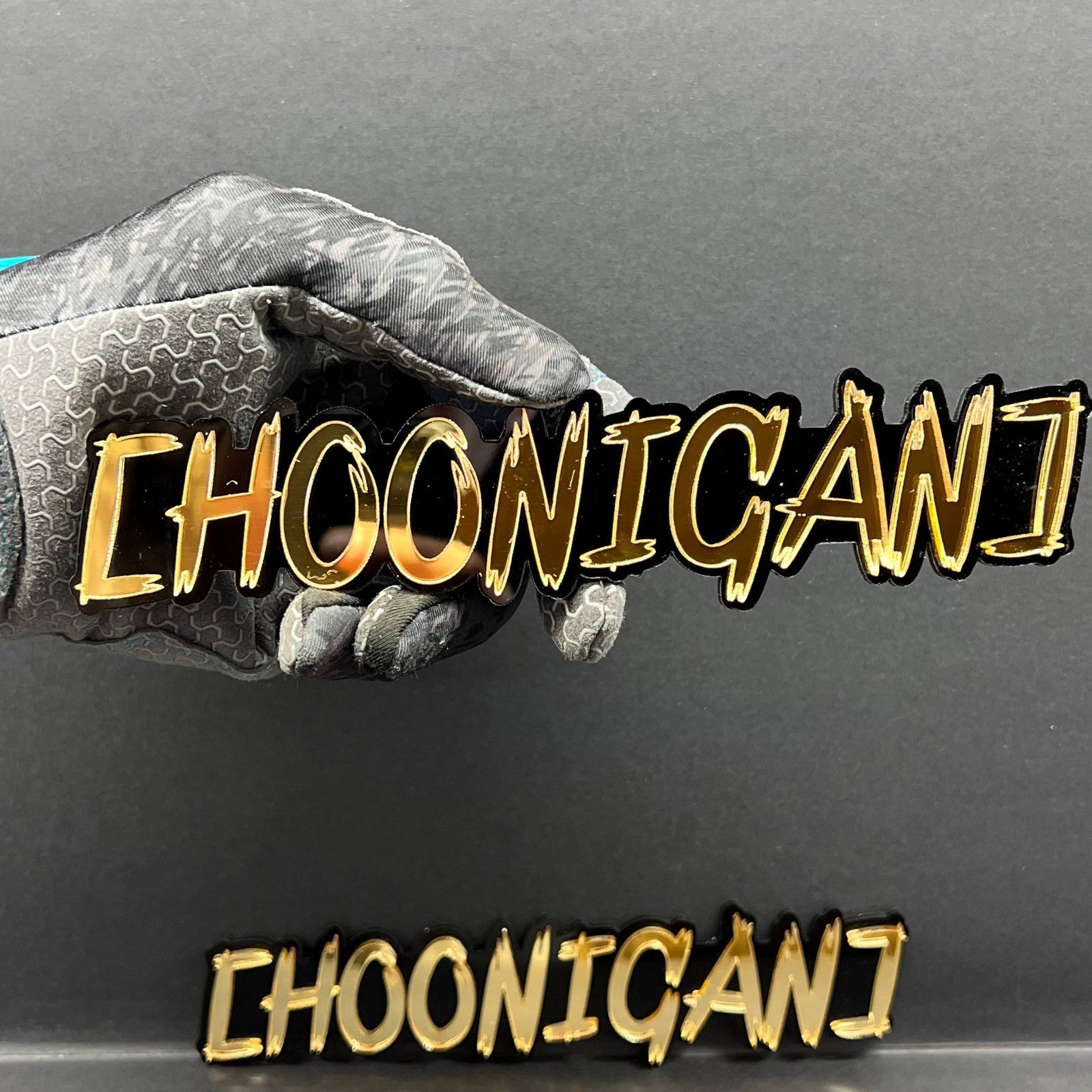 2PCS HOONIGAN Multicolor 3D Emblems – Drift Car Fender Badges for JDM Vehicles