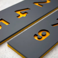 Door Sign House Numbers Laser Cut Custom House Numbers