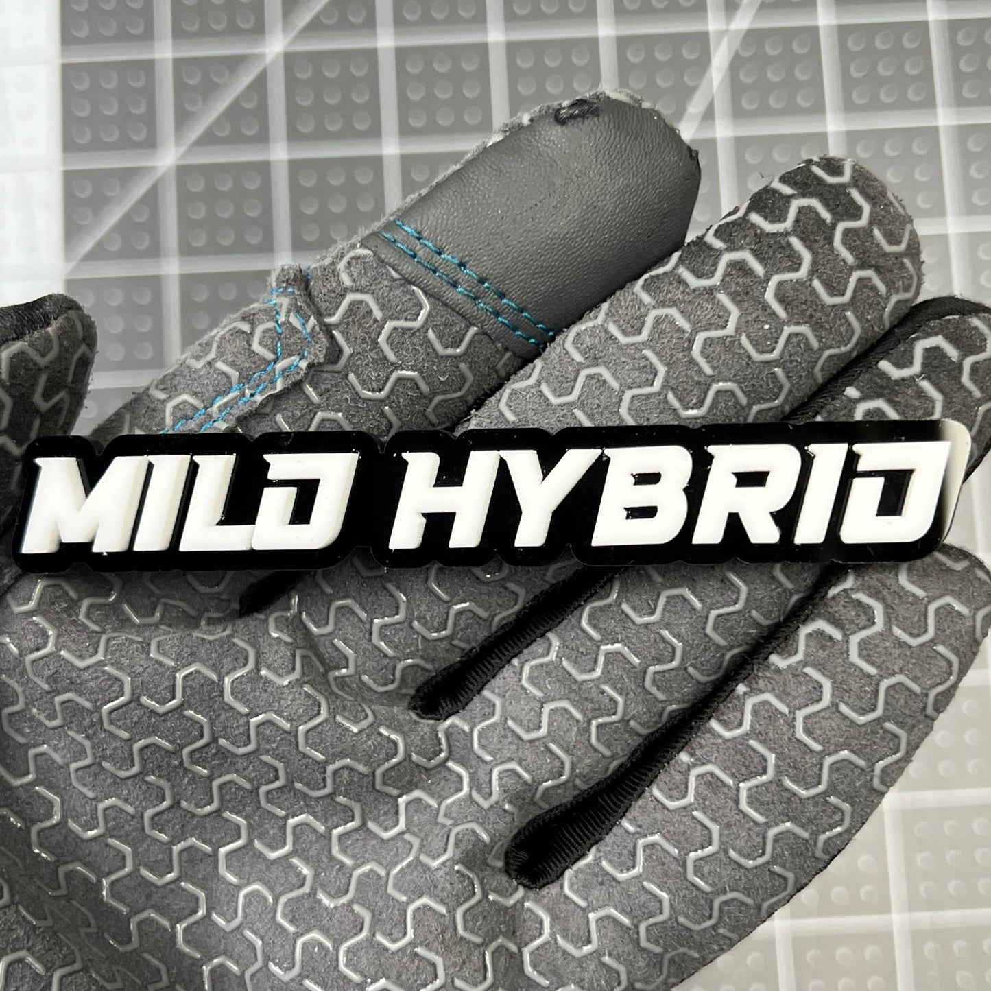 1PC MILD HYBRID Emblem Badge – 3D Acrylic Sticker Decal Car Truck SUV