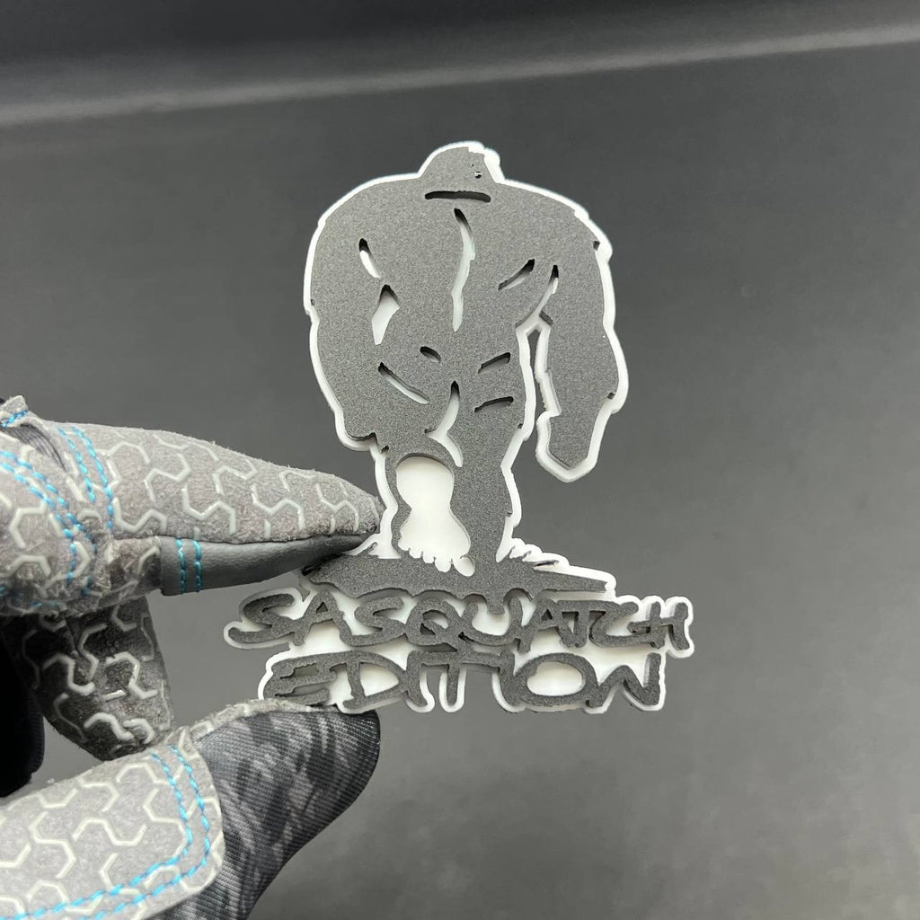 1PC SASQUATCH EDITION Emblem – 3D Acrylic Off-Road Badge for Truck SUV