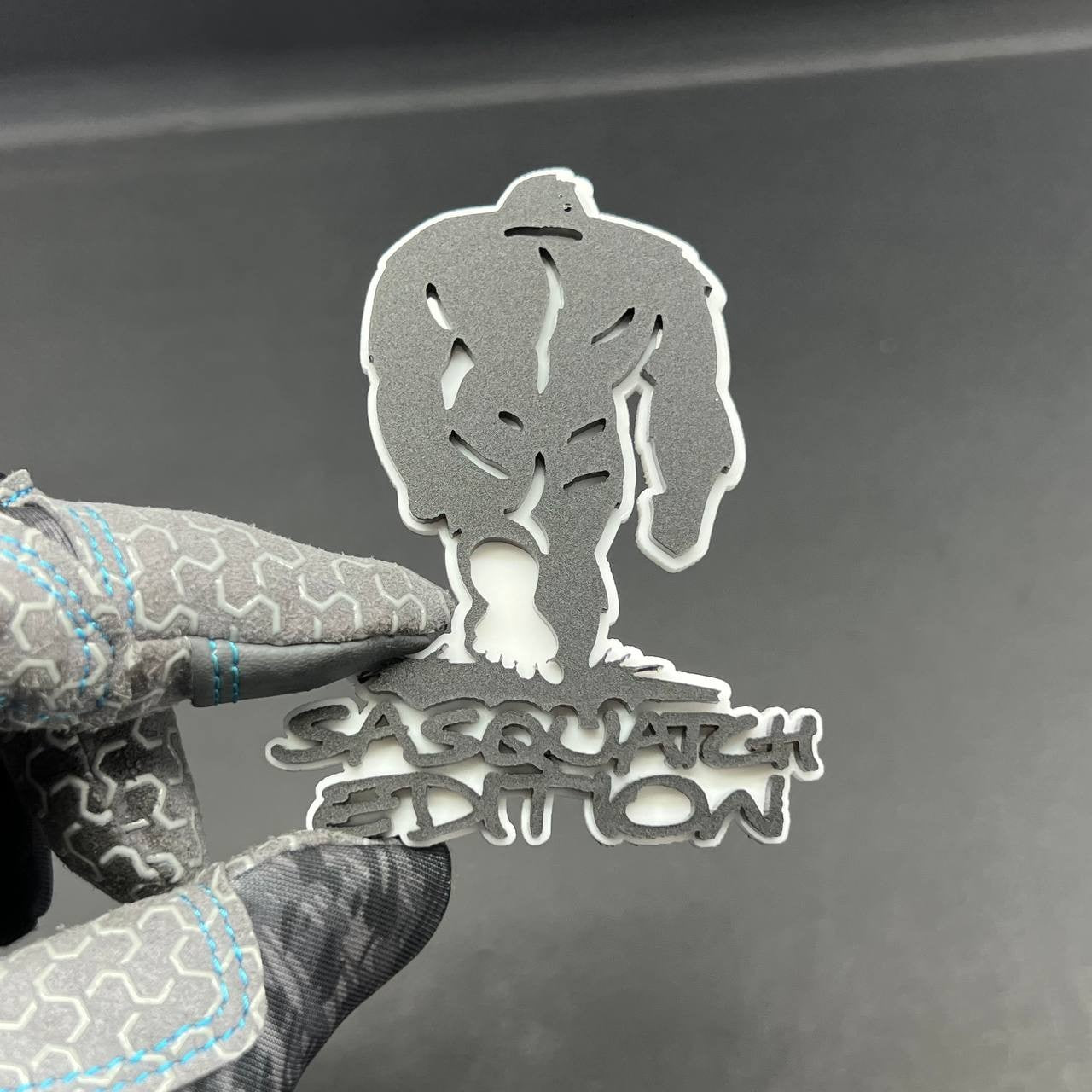 1PC SASQUATCH EDITION Emblem – 3D Acrylic Off-Road Badge for Truck SUV