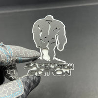 1PC SASQUATCH EDITION Emblem – 3D Acrylic Off-Road Badge for Truck SUV