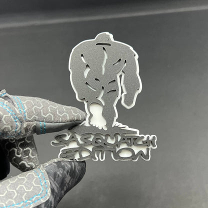 1PC SASQUATCH EDITION Emblem – 3D Acrylic Off-Road Badge for Truck SUV