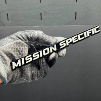 MISSION SPECIFIC Emblem – 3D Multicolor Acrylic Fender & Tailgate Badge (1pcs)