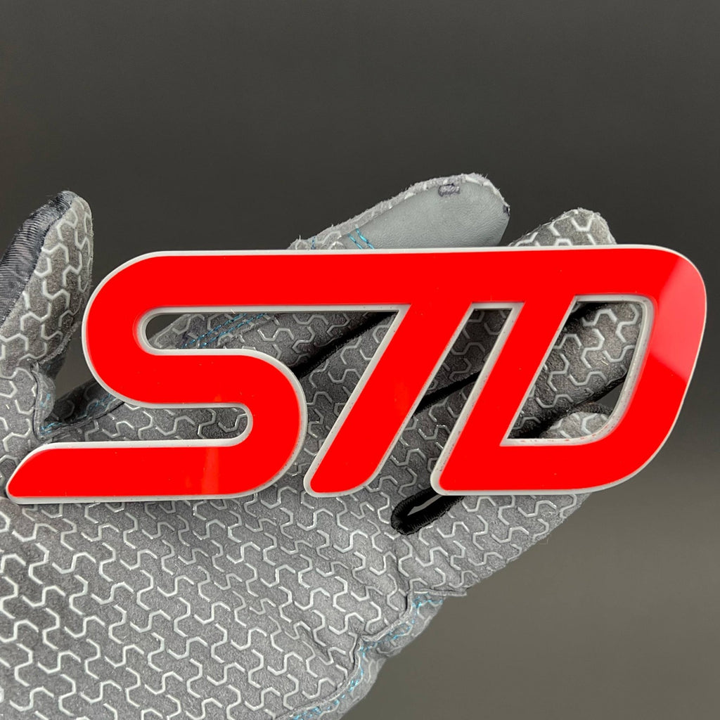 1PCS STD 3D Badge – Acrylic Fender Tailgate Car Truck Sticker Decal