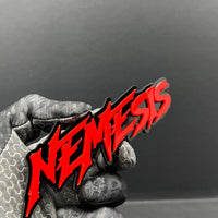 1PC NEMESIS Emblem – Custom Multicolor 3D Acrylic Car & Truck Badge