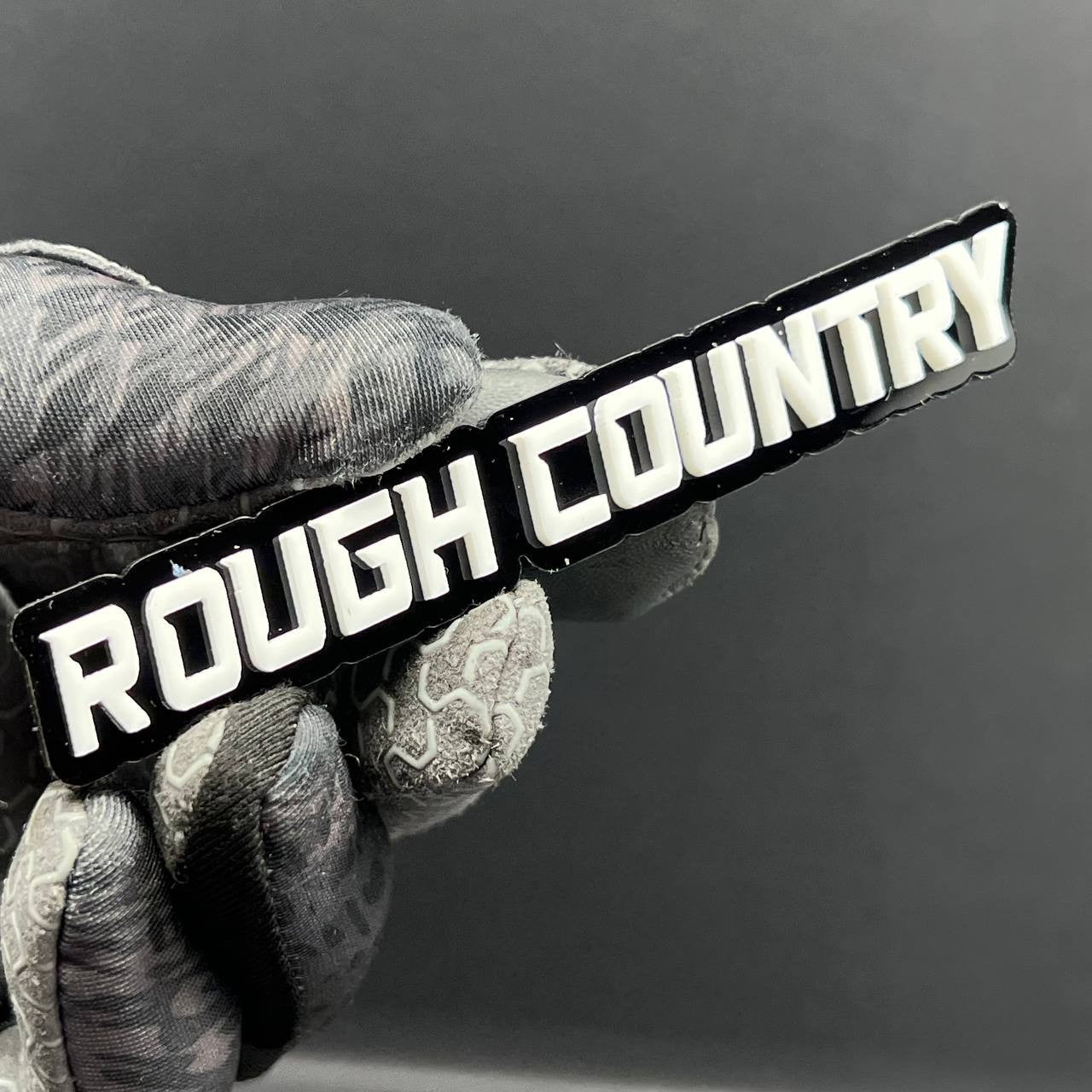 ROUGH COUNTRY 3D Emblem – Multicolor Acrylic Badge for Car, Truck & SUV  1pcs