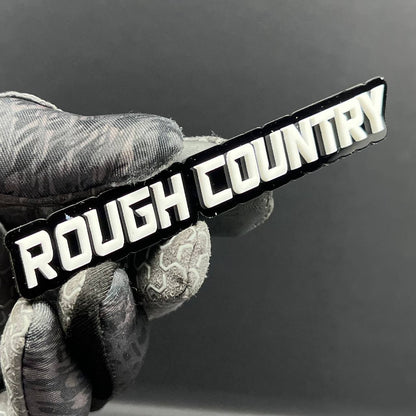 ROUGH COUNTRY 3D Emblem – Multicolor Acrylic Badge for Car, Truck & SUV  1pcs