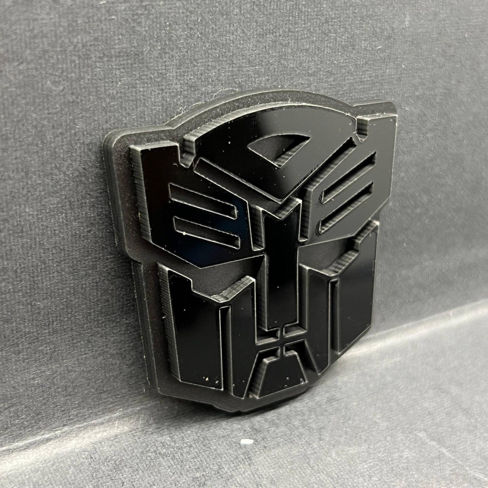 1pc Transformers Multicolor 3D Car Badge – Easy Install Acrylic Trunk & Fender