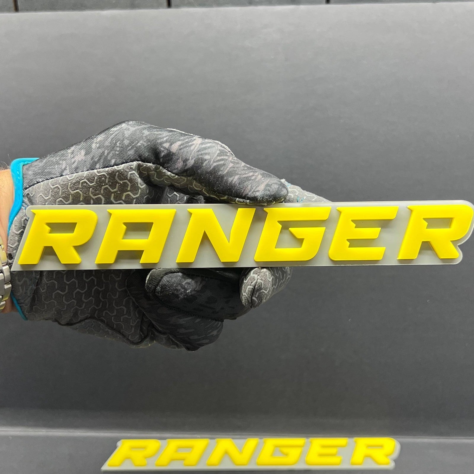 1PC RANGER Emblem – Durable 3D Acrylic Custom Car & Truck Decal