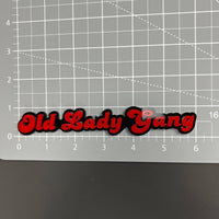 1PC OLD BABY GANG 3D Badge – Acrylic Fender Tailgate Car Truck Sticker Decal