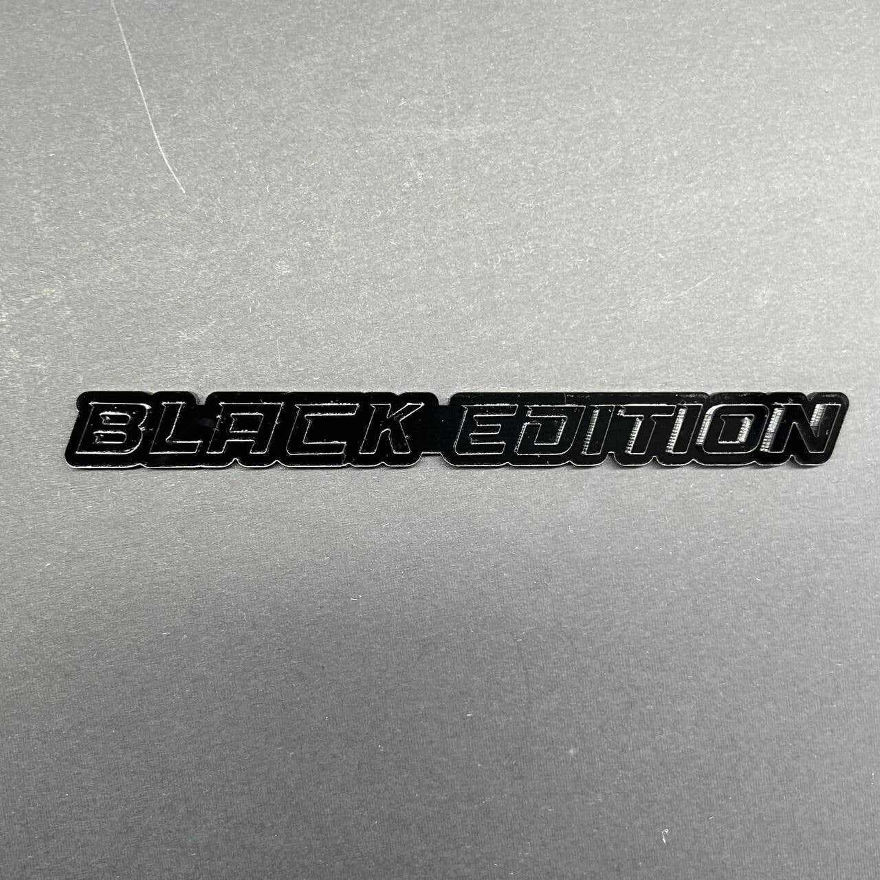 1pcs Black Edition Emblem Car Badges Badass 3D Sticker Decal Multicolor