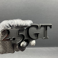 1PCS 2.5 GT Emblem – Custom 3D Multicolor Acrylic Car Exterior Badge