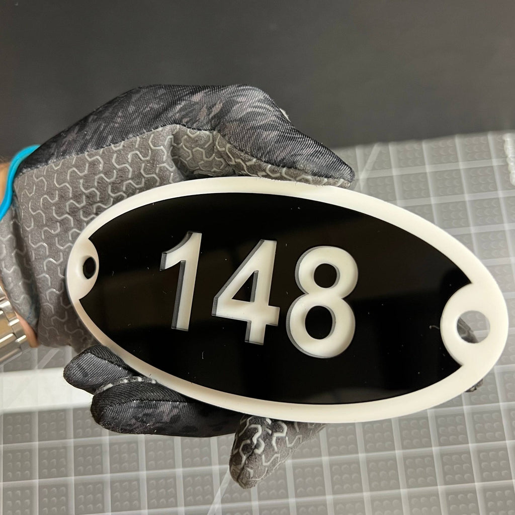 Custom 3D House Numbers – Modern Laser Cut Door Sign
