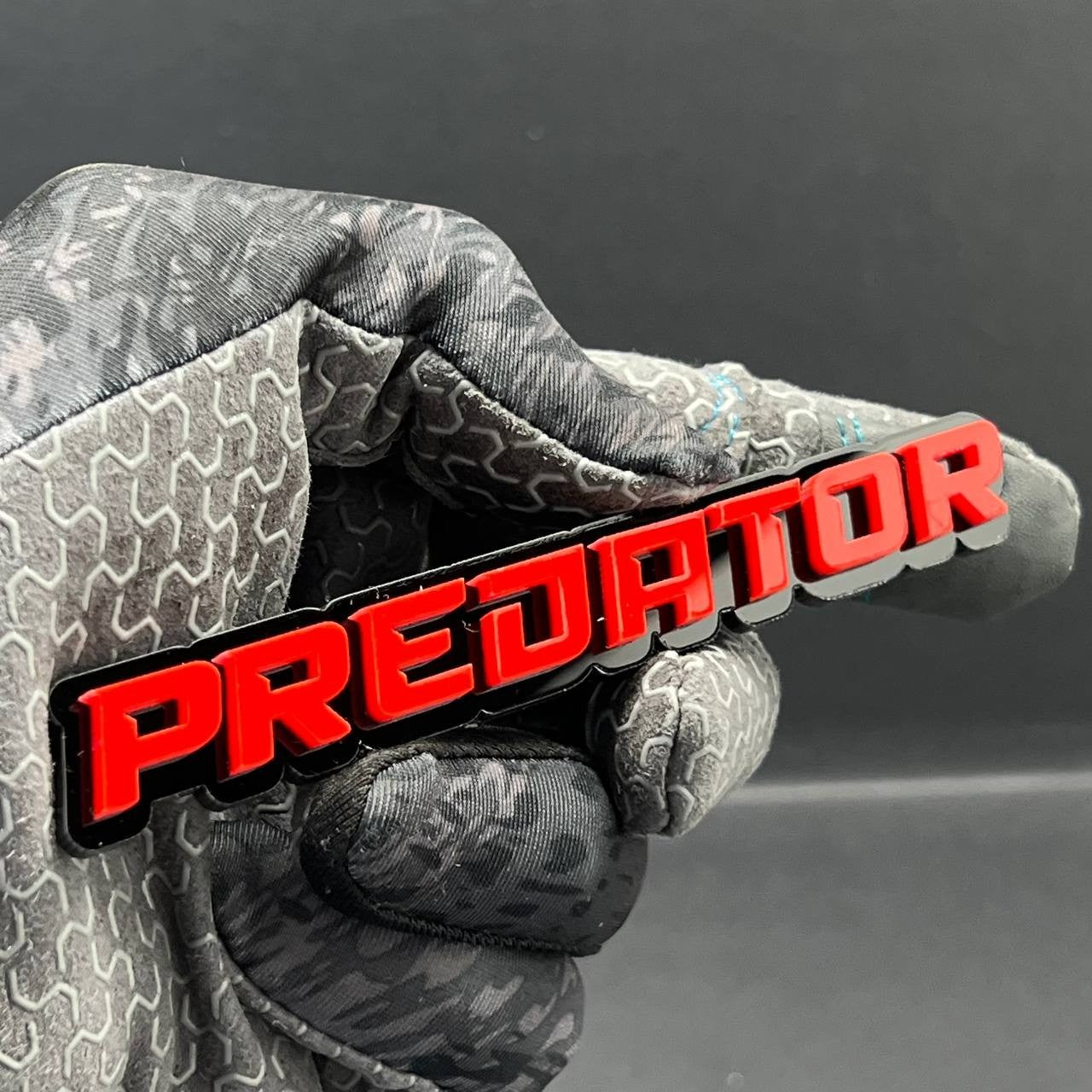 1PC Predator Emblem – Custom 3D Acrylic Multicolor Badge for Ford F-150 & Trucks