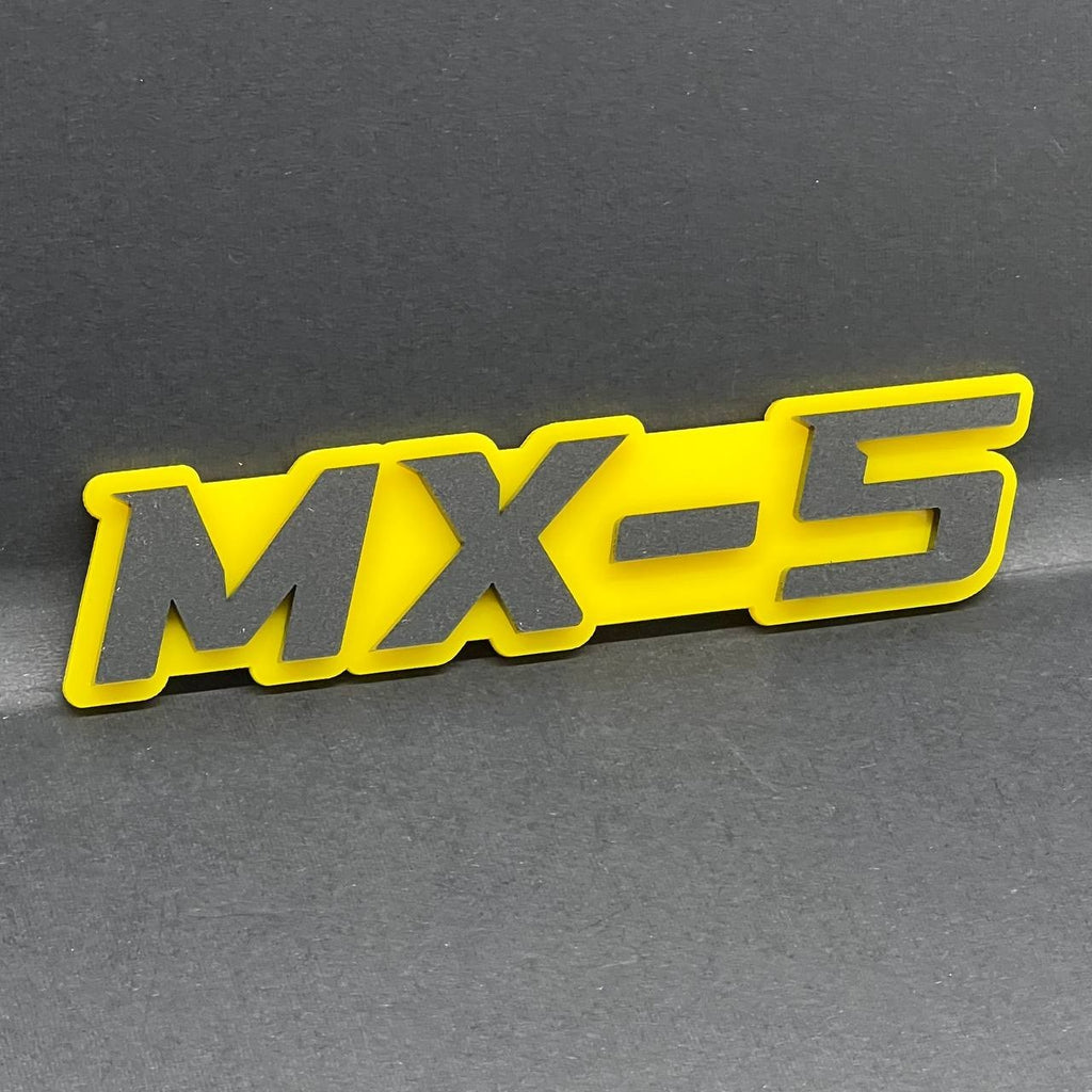 1pc Emblem MX - 5 mazda MX-5 Rear Bumper Badge Emblem Logo