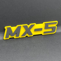 1pc Emblem MX - 5 mazda MX-5 Rear Bumper Badge Emblem Logo