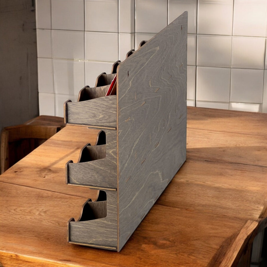 Wooden Tea Box Storage Oranizer Tea Bag Holder tea shelf organizer