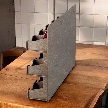 Wooden Tea Box Storage Oranizer Tea Bag Holder tea shelf organizer