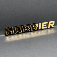 1pcs HARRIER Multicolor 3D Car Emblem – Durable Acrylic Badge for Vehicles
