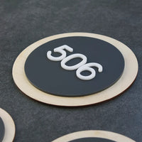 House Door Number Signs House Number Plaques Matt Personalised Address Plaques