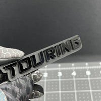 1PC TOURING Emblem – 3D Acrylic Tailgate Badge Decal for Car, Truck, SUV