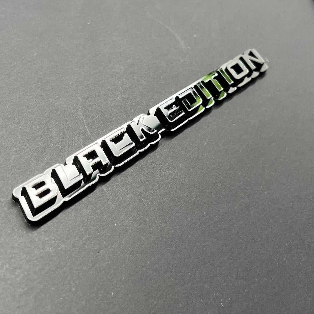 1pcs Black Edition Emblem Car Badges Badass 3D Sticker Decal Multicolor