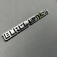 1pcs Black Edition Emblem Car Badges Badass 3D Sticker Decal Multicolor