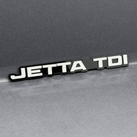 1PC Jetta TDI Emblem – 3D Acrylic Multicolor Car Truck SUV Tailgate Badge