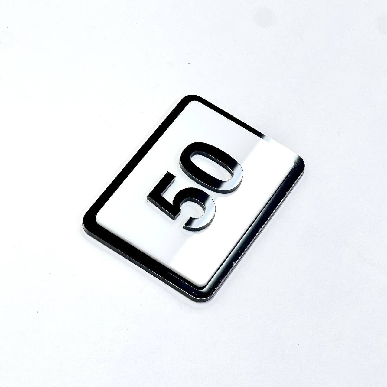 Modern House Signs Plaques Door Numbers 1 - 999 Personalised Name Plate