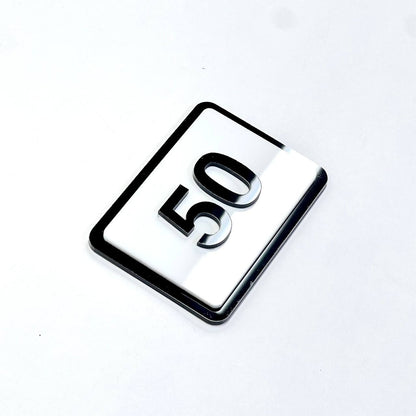 Modern House Signs Plaques Door Numbers 1 - 999 Personalised Name Plate