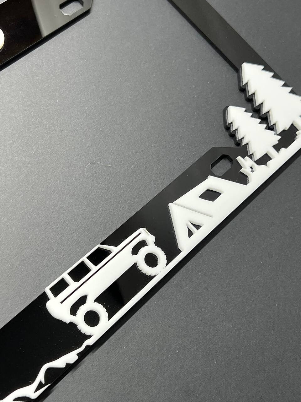 BRONCO Custom LICENSE PLATE FRAME COLOR CHOICE