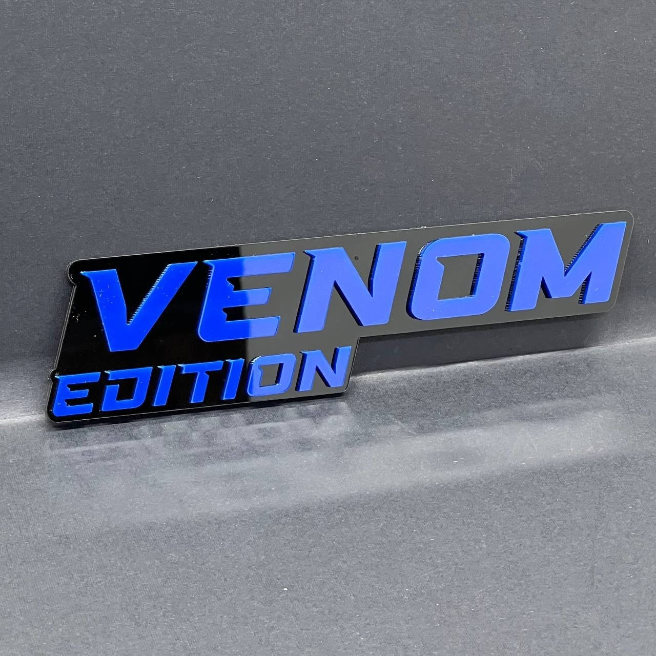 1PCS Venom Edition Emblem – 3D Car Badge Decal Sticker Multicolor Custom Look