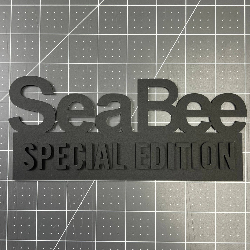 1PCS SEA BEE SPECIAL EDITION Badge – 3D Acrylic Car Truck Sticker Decal
