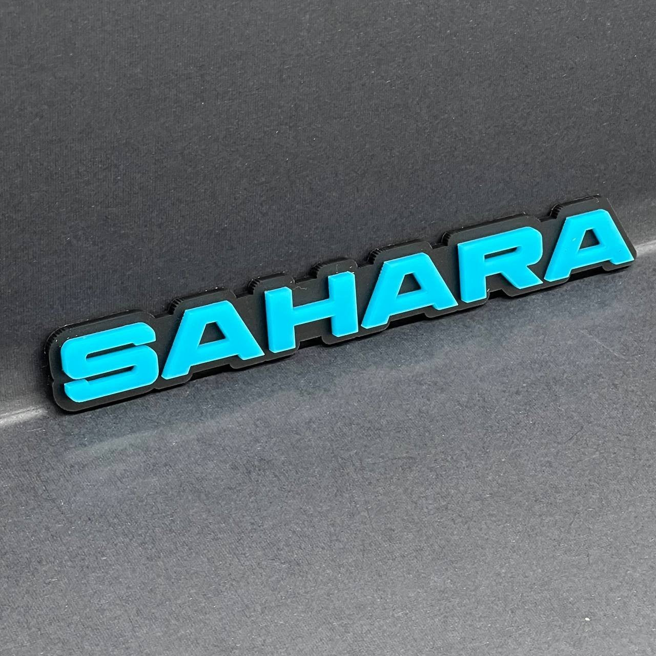 1PC SAHARA 3D multicolor emblem for Jeep Wrangler Sahara Multicolor