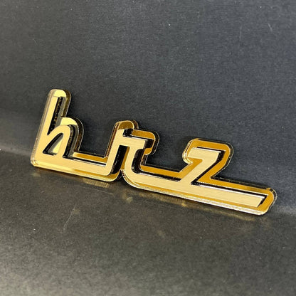 1PC BRZ Emblem – 3D Acrylic Fender or Trunk Badge for Subaru Models