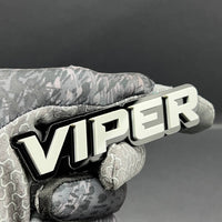 1PC VIPER Emblem – Acrylic Tailgate or Fender Badge for Car, SUV, Truck