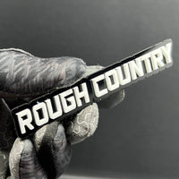 ROUGH COUNTRY 3D Emblem – Multicolor Acrylic Badge for Car, Truck & SUV  1pcs