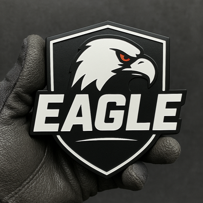 1PCS EAGLE –  Multicolor Acrylic Car Fender & Trunk Decal