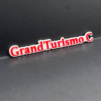 1PC Grand Turismo C Logo Emblem – 3D Multicolor Acrylic Car Fender Trunk Badge