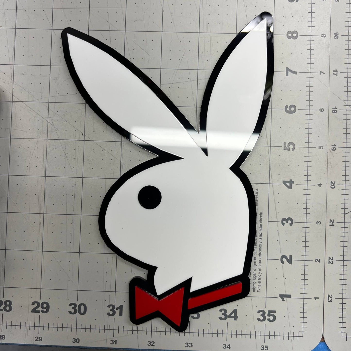 PLAYBOY 3D Acrylic Emblem – Custom Badge for Cars, SUVs & Trucks (1PC)