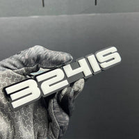 324IS Emblem – Multicolor 3D Acrylic Car, Truck & SUV Exterior Decal (1pcs)