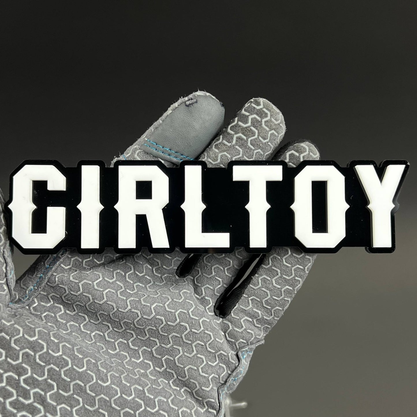 1PCS GIRLTOY Emblem Badge – 3D Acrylic Car Truck Fender Tailgate Trunk Decal