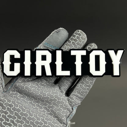 1PCS GIRLTOY Emblem Badge – 3D Acrylic Car Truck Fender Tailgate Trunk Decal