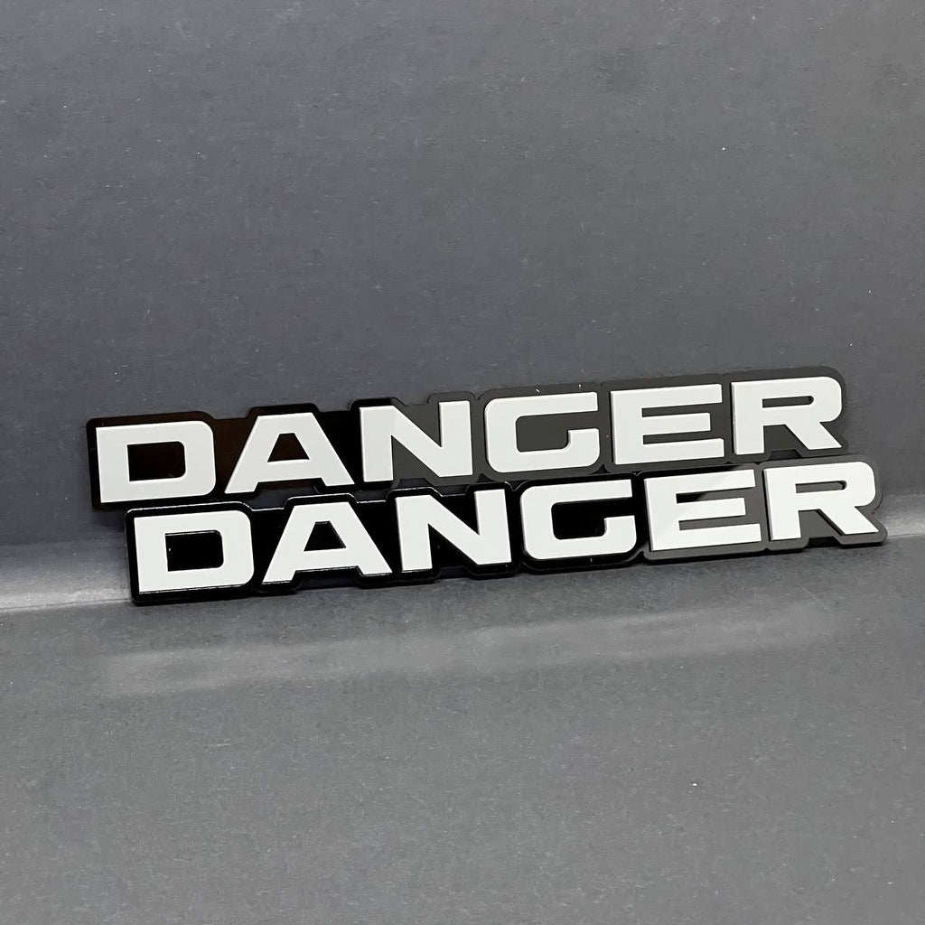2pcs DANCER 3D Emblem – Custom Fender or Tailgate Badge for Car, SUV, or Truck