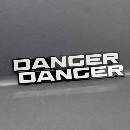 2pcs DANCER 3D Emblem – Custom Fender or Tailgate Badge for Car, SUV, or Truck