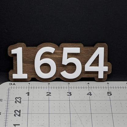 Custom Door Sign Numbers – 3D House Address Plaque Acrylic Home Number Sign