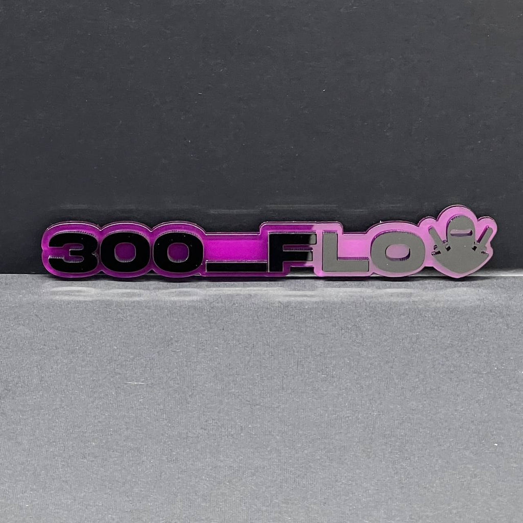 1PC 300 FLO Emblem – Acrylic Tailgate or Fender Badge