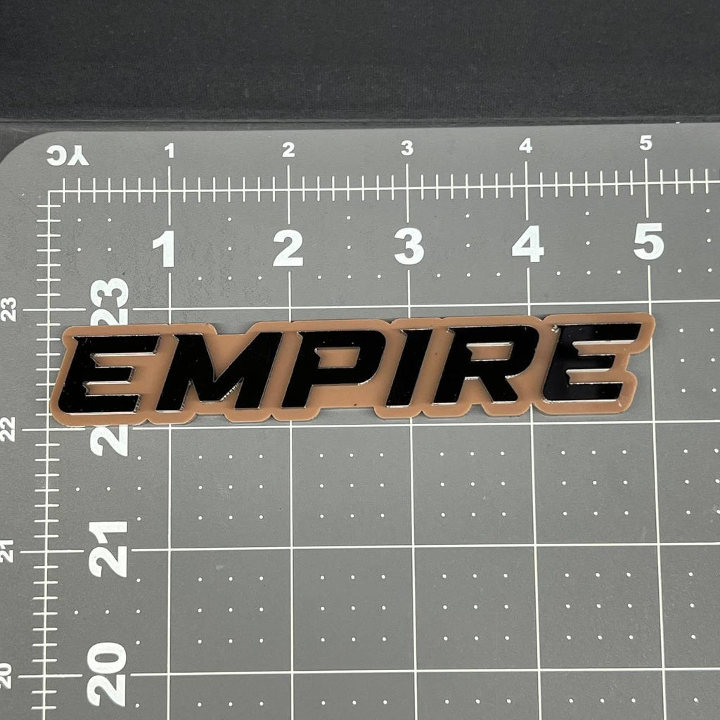 1PC EMPIRE Emblem – Multicolor 3D Acrylic Fender or Tailgate Car Badge Decal
